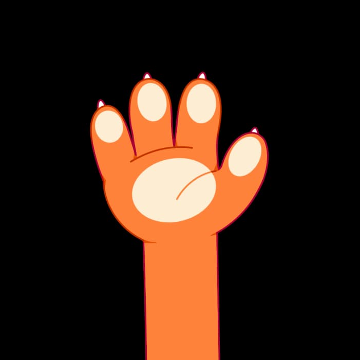 Orange Paw